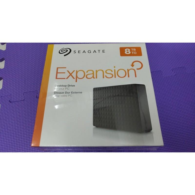 希捷 Seagate Expansion 8TB 外接式硬碟 支援Mac 移動硬盤 USB 3.0 非 WD HGST