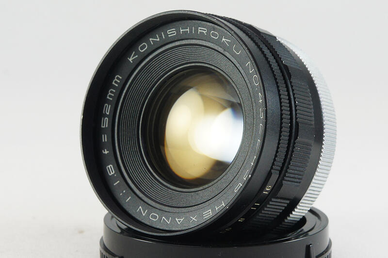 小西六 Konishiroku Hexanon 52mm F1.4 レンズ v6147