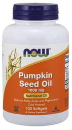 Now 冷榨南瓜籽油 1000毫克 100/200粒 Pumpkin Seed Oil