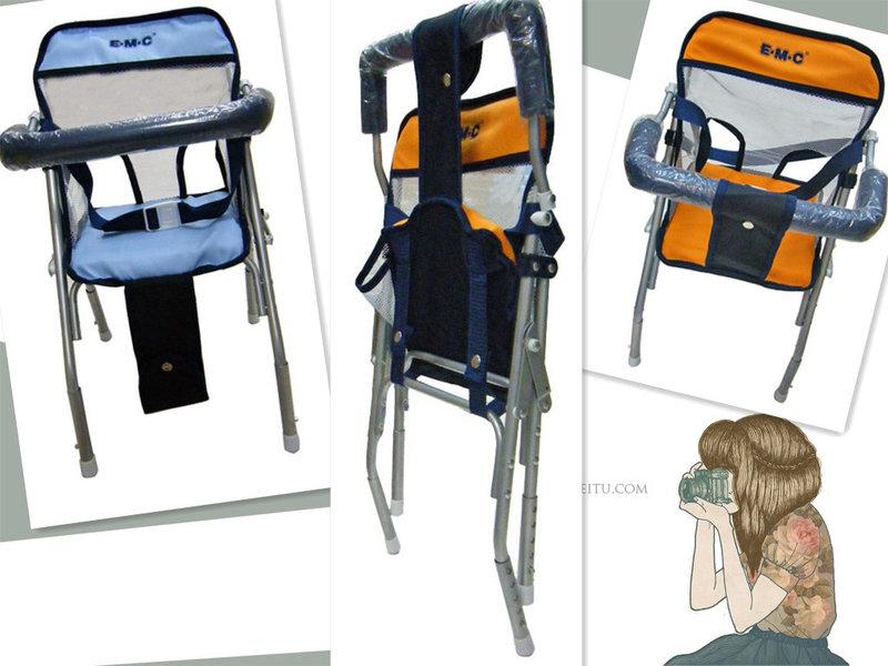 EMC 機車專用兒童座椅,機車椅 可調整高度 外出適用 * 特價350元