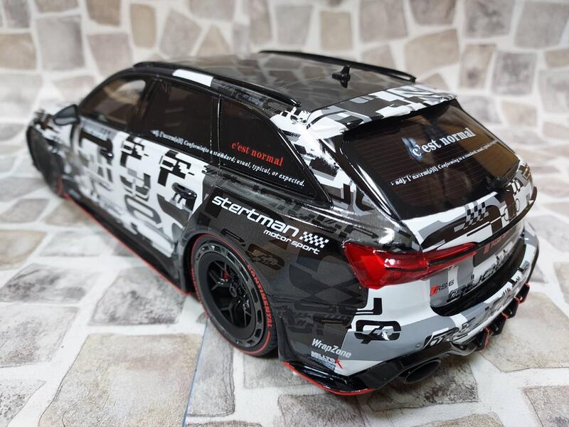 宗鑫GT SPIRIT GT348 Audi RS6 Avant C8 Roger Dubois 彩繪小瑕疵出清