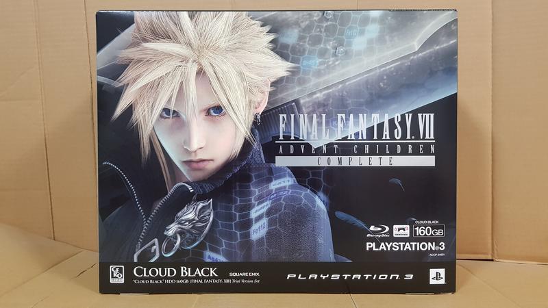 自有小寶物，PS3 FINAL FANTASY VII 太空戰士7代160GB同梱限定主機日規