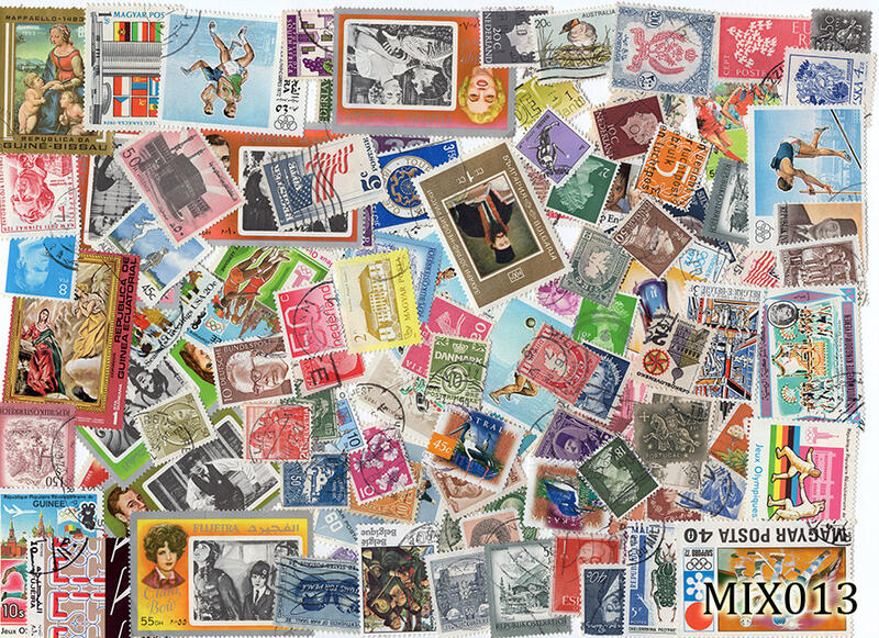 瘋郵票 世界郵票 各國郵票 外國郵票 一百張 100枚 不重複 隨機出貨 國外 老票 舊票 蒐藏 收集 手帳 手作 拼貼