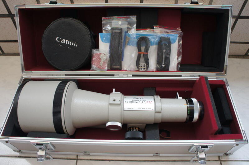 Canon 600mm F4.5 SSC 定焦超望遠手動銘鏡FD 卡口| 露天市集| 全台最大的網路購物市集