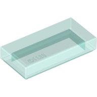~魚之選~ LEGO樂高 透明淺藍色 平滑片 平板 Tile 1x2 零件 (3069)(30070)
