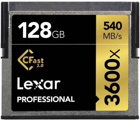 九晴天 租記憶卡、租相機 租鏡頭 租攝影機 出租～Lexar CFast 2.0 128GB 540MB/s