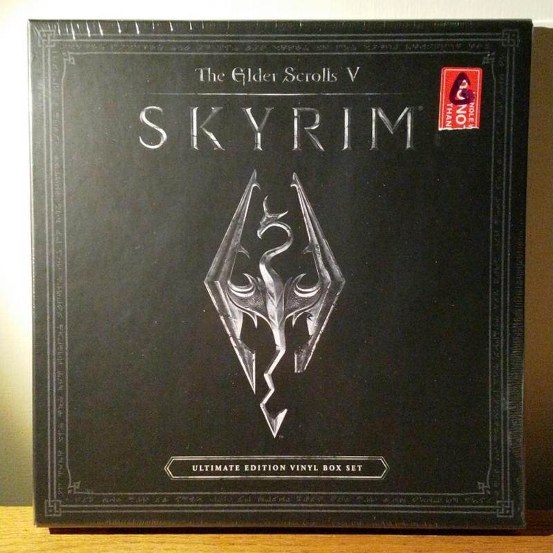 《雪莉原聲》遊戲 上古卷軸 V 無界天際 終極版原聲帶彩膠版 Elder Scrolls Skyrim