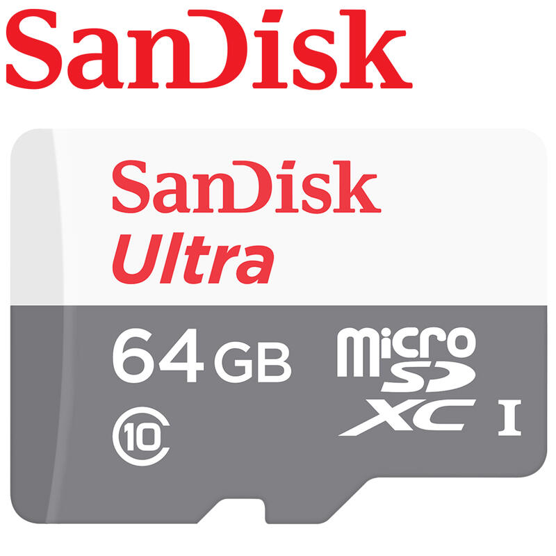 【公司貨】SanDisk 64G 64GB 100MBs Ultra microSDXC UHS-I TF C10記憶卡