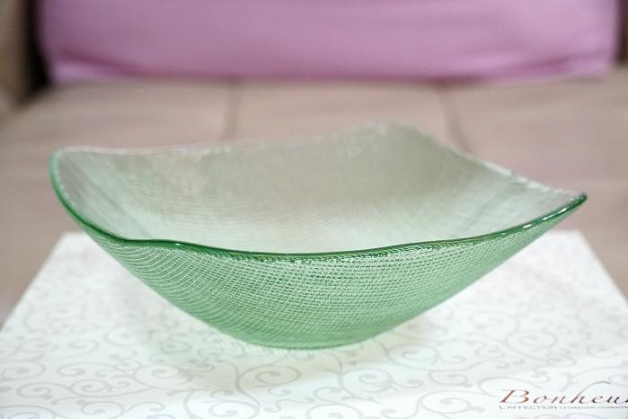 翡翠綠玻璃水果盤 沙拉盤 糖果盤 點心盤 蛋糕盤 前菜盤 飾品盤 珠寶盤 餐盤
