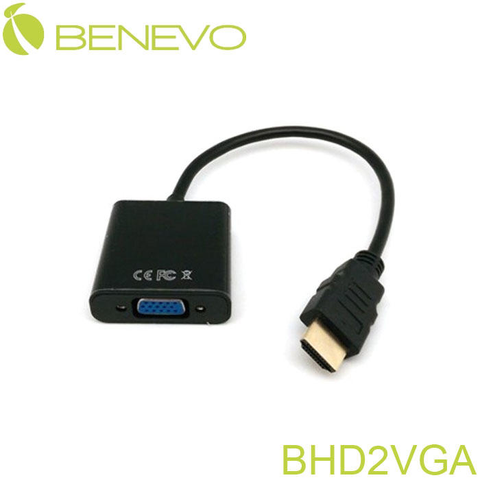 【MR3C】含稅附發票 BENEVO BHD2VGA HDMI TO VGA 影像轉換器
