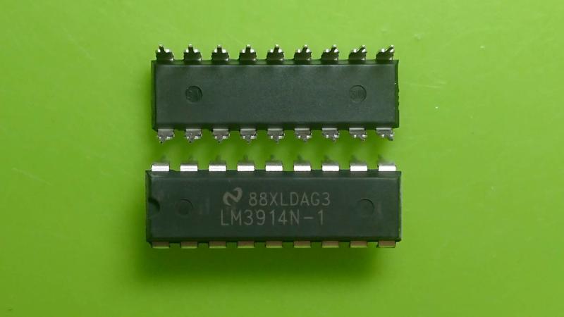 [RWG] 全新 直插 芯片 IC LM3914 LM3914N-1 LED條形圖顯示驅動器 DIP18