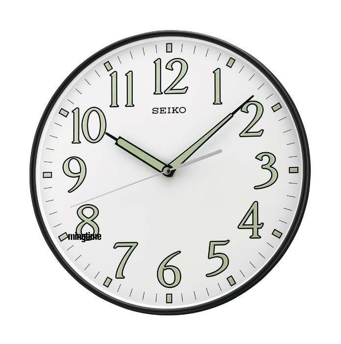 明時計商行【SEIKO】日本 精工 SEIKO 時鐘 靛藍夜光 靜音  掛鐘 QXA521 QXA521K