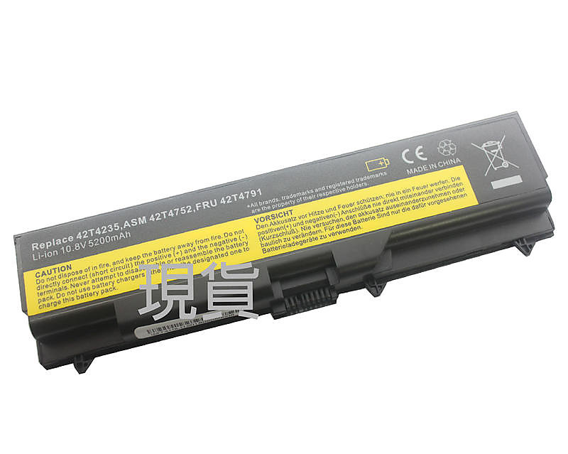 全新 LENOVO 聯想 ThinkPad SL410 2842 SL410 2874 SL410 SL410k 系列電池 