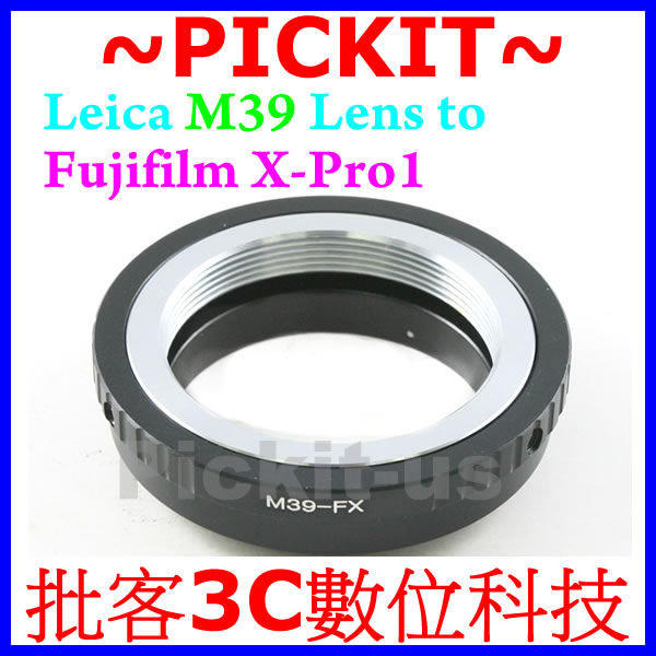 精準 Leica M39 L39 LTM Thread Mount 鏡頭轉 FUJIFILM 富士 Fuji X-Pro1 X-M1 X-E1 X-E2 FX Xpro1 XE1 XF XE2 X 系統機身轉接環