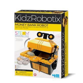 4M 00-03422 機械科學系列-錢寶機器人 科學玩具 益智玩具 存錢筒【小瓶子的雜貨小舖】