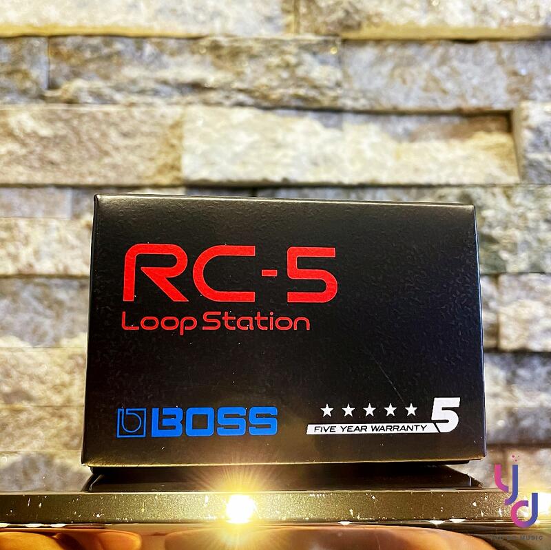 亞都音樂】分期免運公司貨BOSS RC 5 Loop Station 樂句循環效果器練習