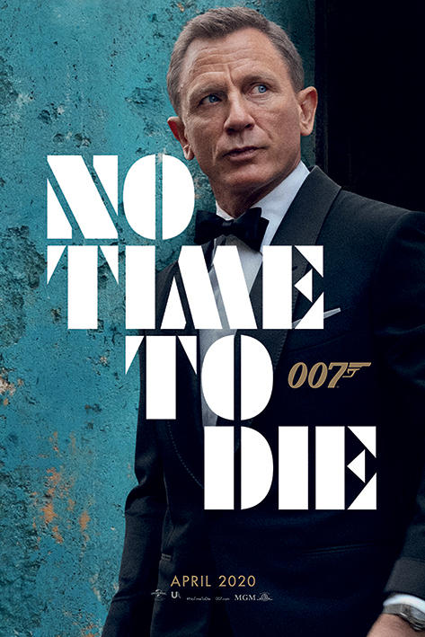 【英國進口電影海報】007：生死交戰 James Bond (No Time To Die) #PP34583