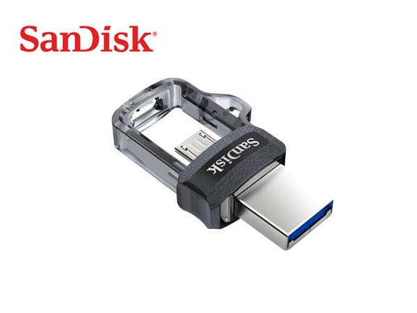 「Sorry」Sandisk Ultra Dual OTG 128G micro USB3.0 隨身碟 SDDD3 透明