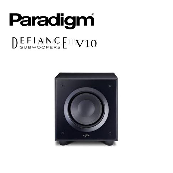 【勝豐群音響】Paradigm Defiance V10 主動式超低音喇叭 10" 低音單體