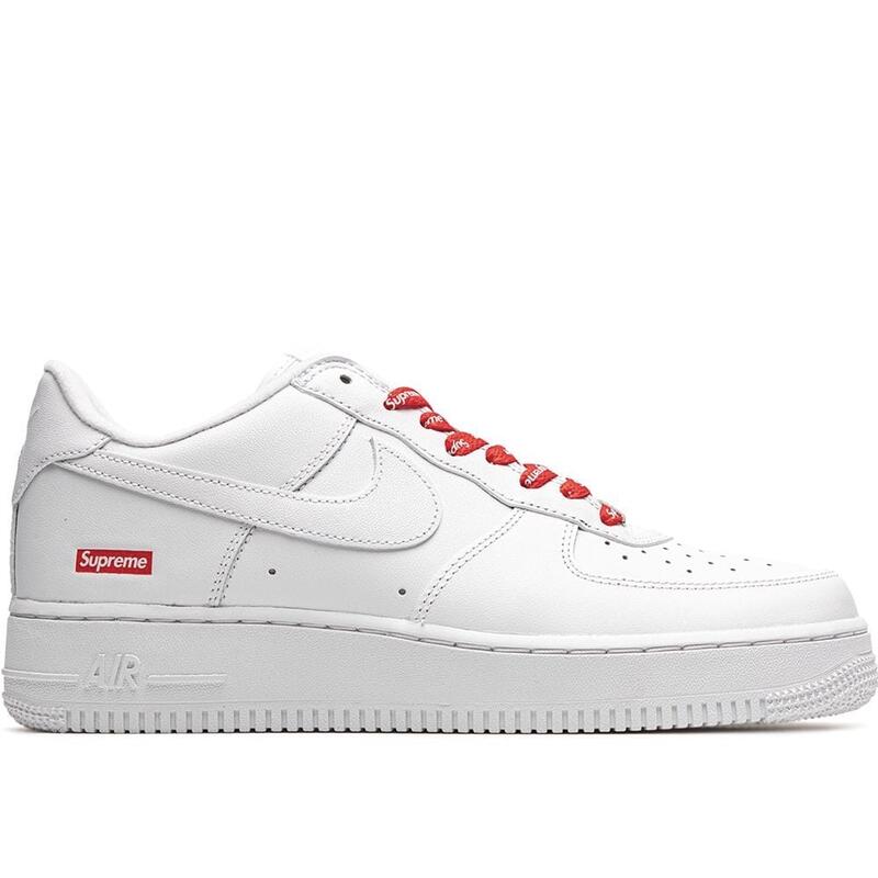 Supreme X Nike Air Force 1 low 白US10 黃金尺寸| 露天市集| 全台最大