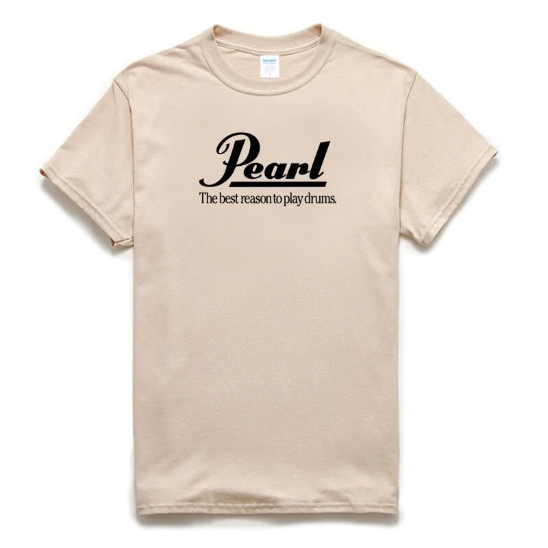 Pearl 鼓 銅鈸 短袖T恤 5色 鼓銅鈸樂器搖滾樂團 Rock Metal Punk