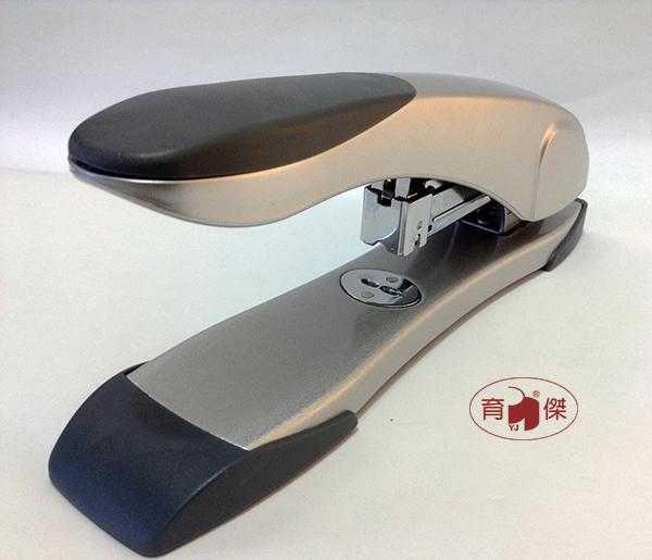 [育傑文具] 重型訂書機 No.0391 銀色 釘書機 / 流線造型 / 桌上型訂書機