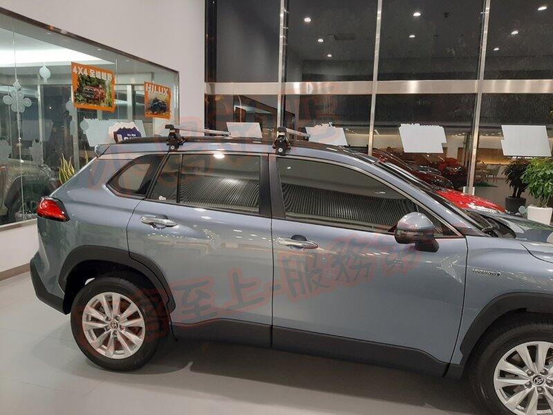 【小鳥的店】豐田 2021-2024 Corolla CROSS 快克 橫桿 跨過原車直桿 車頂架 行李架 附認證