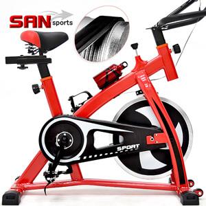 自拍網SAN SPORTS戰神競速飛輪車(皮帶傳動)C192-S300飛輪健身車公路車自行車訓練機台腳踏車美腿機運動健身
