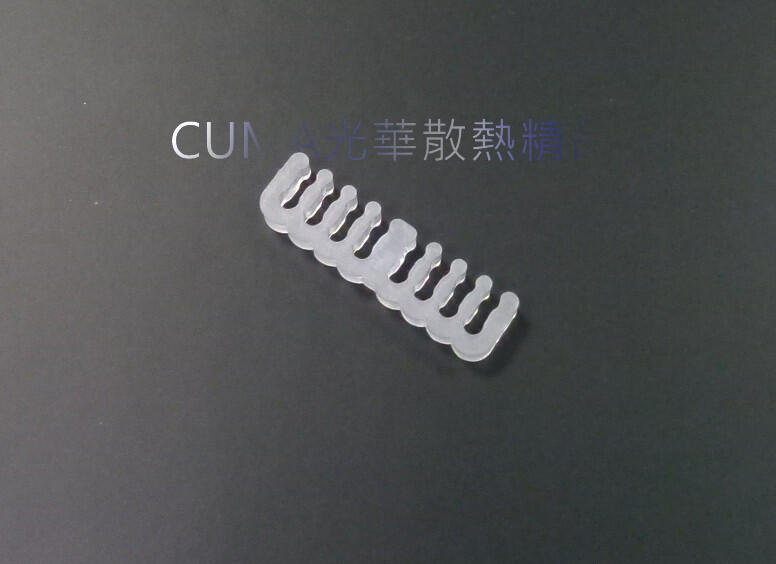光華CUMA散熱精品*整線材料 PVC 蛇皮網 編織網 理線排 理線梳 16PIN 顯示卡8+8PIN用 透明白~現貨