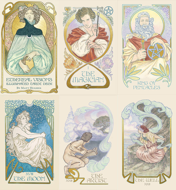 ☆塔羅事典☆孟小靖的塔羅博物館《飄渺幻境塔羅牌Ethereal
