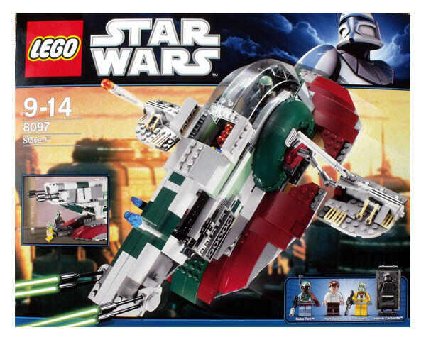 LEGO Star Wars 8097 Slave I 樂高星際大戰波霸飛特的奴隸船一號無盒版