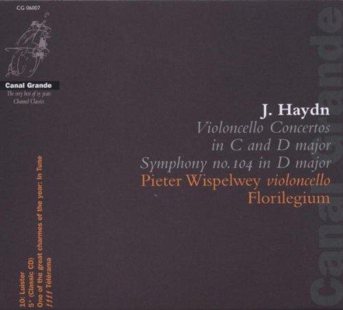 {古典}(Channel Classics) Pieter Wispelwey ; Florilegium / Haydn : Cello Concerto Nos. 1 & 2 ; Symphony No.104