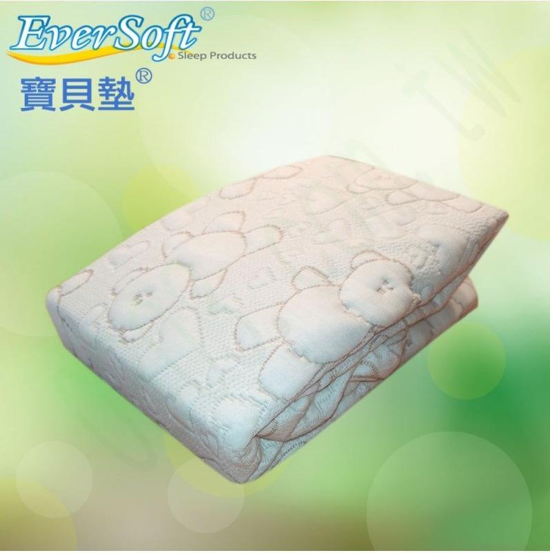 有機棉嬰兒床保潔墊_60x120x10cm (EverSoft ® 寶貝墊 防水透氣防螨保潔墊)