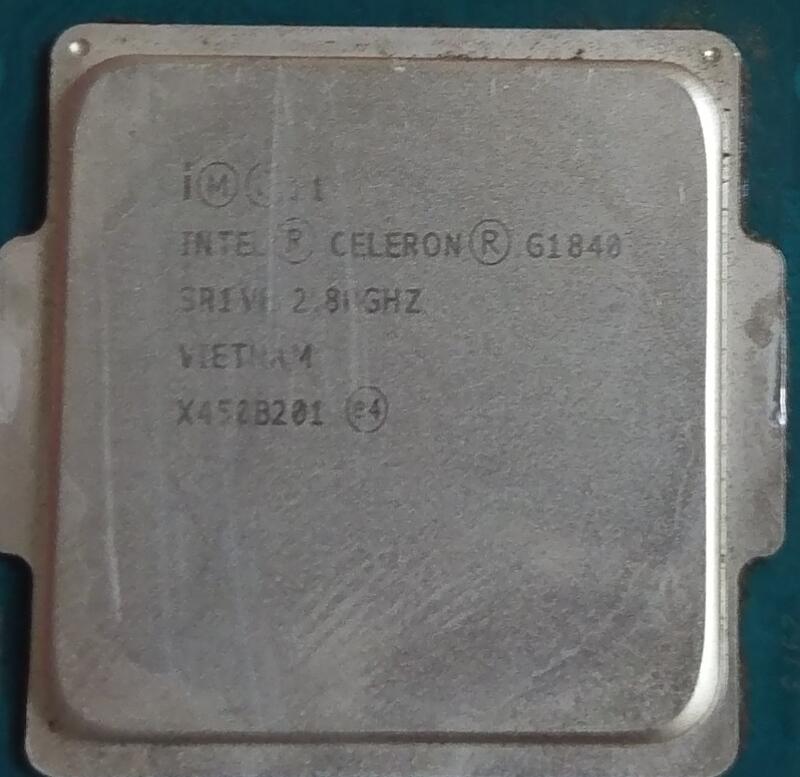 二手Intel Celeron G1840 1150腳位(拆機品當報帳零件品