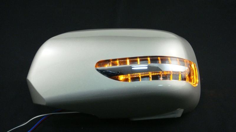 金強車業 LEXUS GS300(後期) 2000-2005 原廠部品 雙功能後視鏡+殼附照地燈   (素材NP)