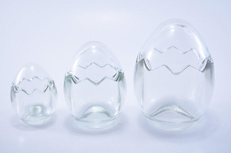 [Max shop] 玻璃 蛋瓶 多尺寸可選 裝飾品 擺飾
