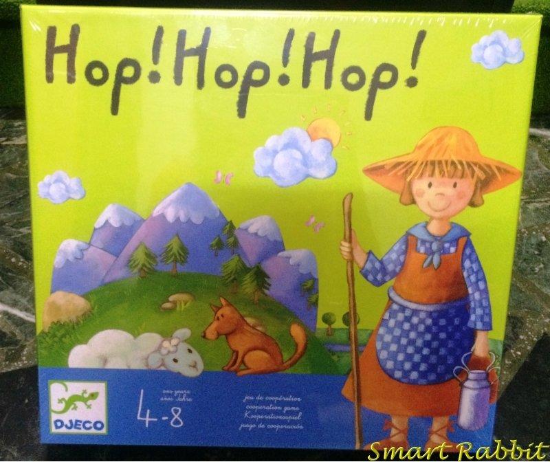【點子兔】親子桌遊 法國 智荷 DJECO Hop!Hop!Hop! 大風吹  附中文規則