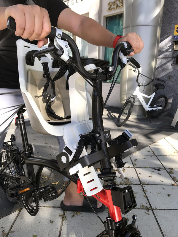 BT-9/brompton/PAIKESI Bobike Mini city/one 前置兒童座椅套件拜訪