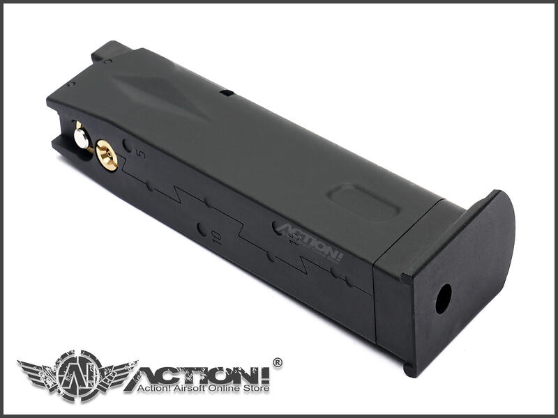 【Action!】現貨）VFC/SIG AIR - SIG P226 MK25專用 18發 GAS 瓦斯彈匣 (黑)