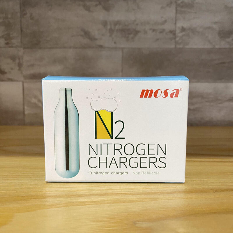 卡拉拉咖啡精品 MOSA N2 (純氮氣) 氮氣咖啡 氣瓶 10顆/盒 mosa蘇打槍 氣泡水 氣泡飲品