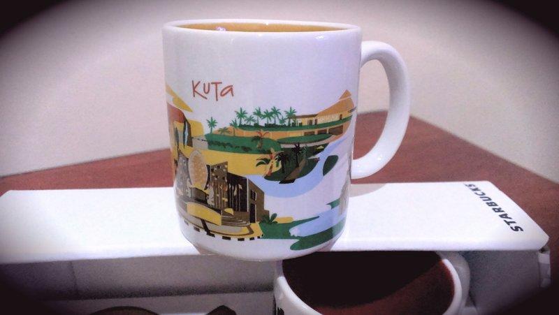 [可預約] Starbucks Indo+Kuta Mugs 3oz 星巴克 印尼+庫塔 城市 馬克杯 彩繪杯