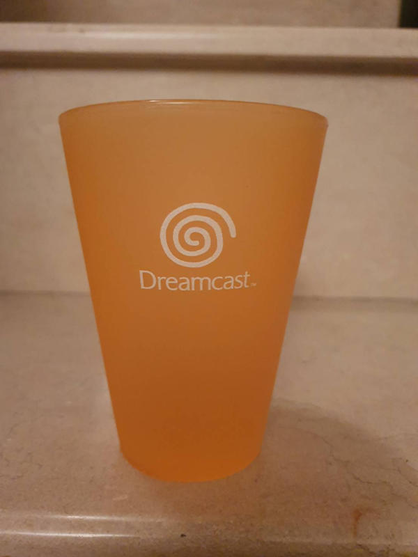 SEGA Dreamcast 店頭用水杯 非売品 客人喝水招待用