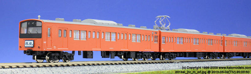 KATO 火車收藏》 N規KATO 10-230 201系中央線色（国鉄仕様）10両基本 