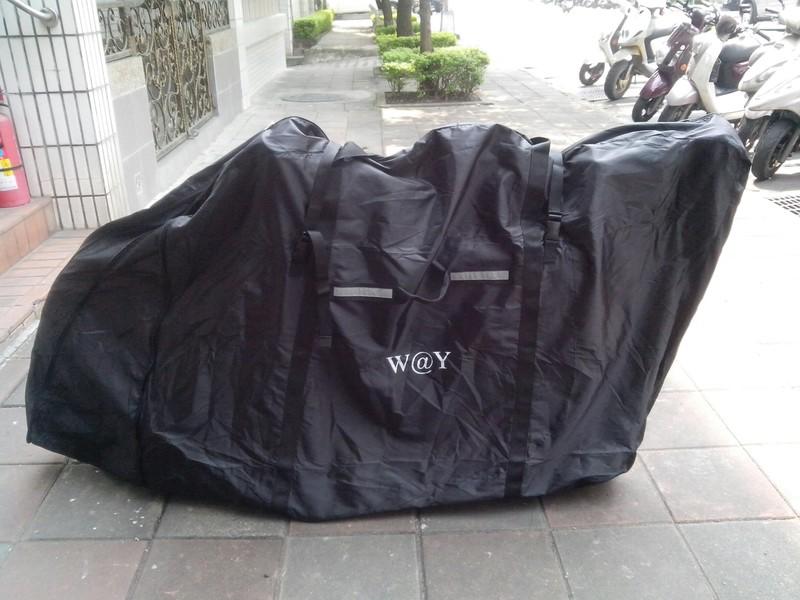 雙輪世界 WAY 700C/26吋加大版 攜車袋 車袋 隨車袋送防塵罩  
