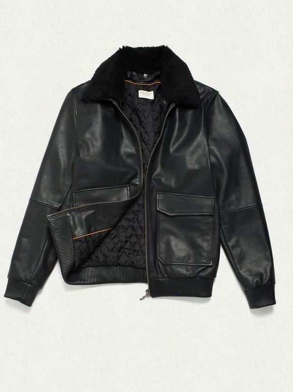 -即將完售-【Nudie】獨家飛行皮衣/ TJALLE Leather Pile Jacket