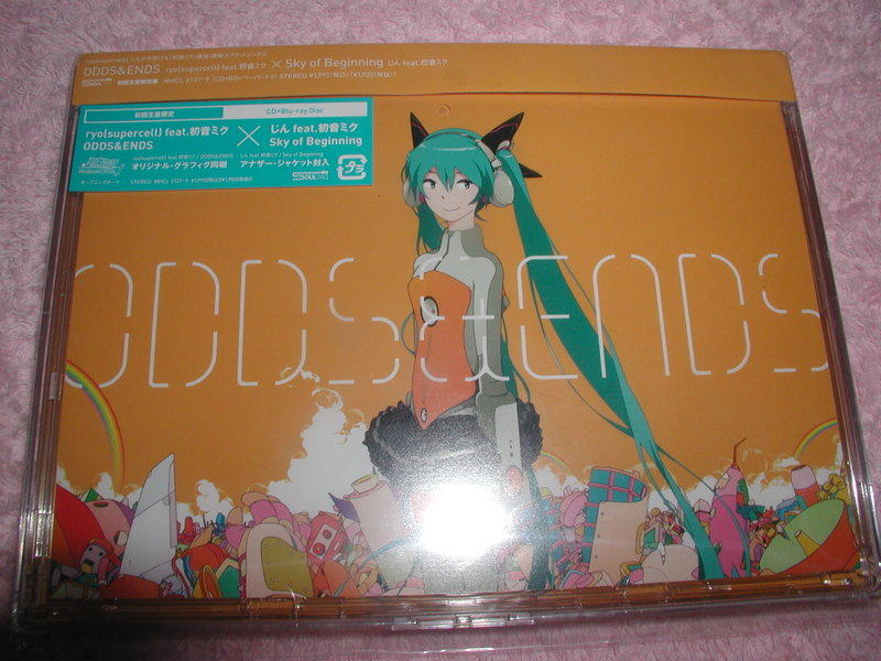 代購ryo supercell feat.初音未來ODDS & ENDS Sky of Beginning 初回盤