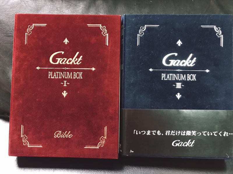 視覺系搖滾歌手．GACKT】Gackt Platinum Box I+III/ 紀念盒/日本正版