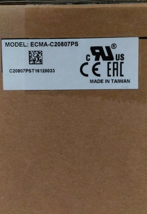 優惠價 全新盒裝 台達 伺服馬達 ECMA-C20807PS 750W (ASD-B2-0721-B伺服驅動器)