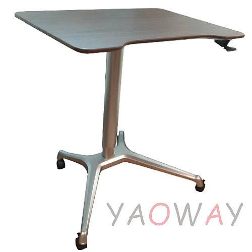 【耀偉】氣壓升降桌 KGT-SY-5S (電腦桌/辦公桌/書桌/移動桌/移動講台)