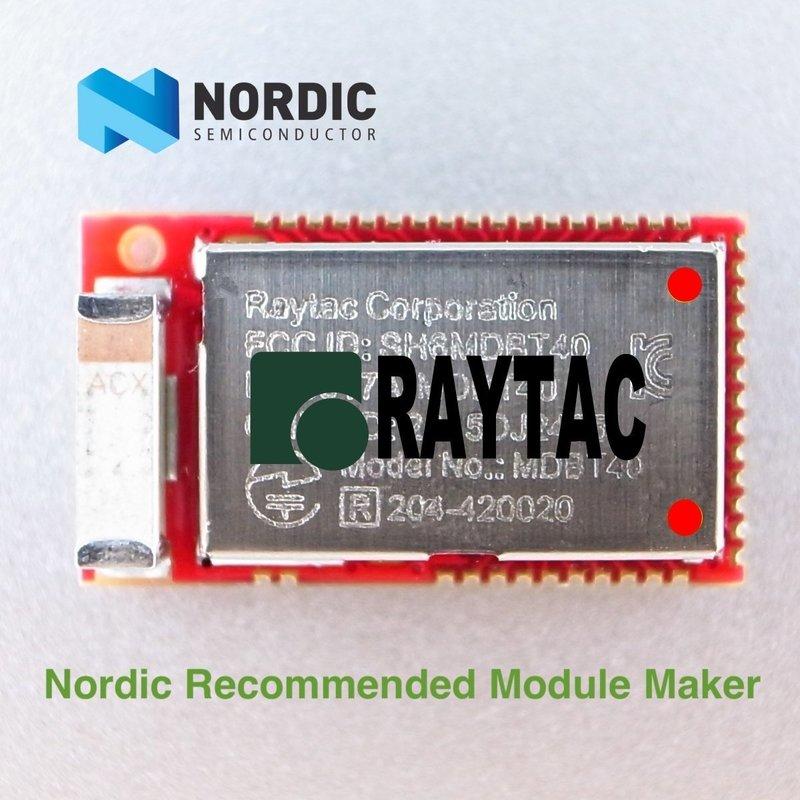nRF51822模組NordicBLE Module藍牙4.2BT4.2BT4.1BT4.0RaytacMDBT40